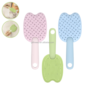 Brosse de toilettage double face pour animaux de compagnie, peigne de massage pour chat et chien, brosse pour enlever les poils pour poils longs ou courts, chaton, chiot - Product Image 1