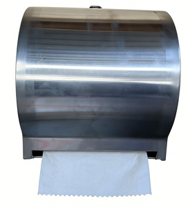 Dispenser Tisu <span class=keywords><strong>Toilet</strong></span> Stainless Steel Modern yang Tahan Lama dan Bergaya, Dipasang di Dinding untuk Wastafel, Permukaan Dipoles untuk Kamar Mandi - Product Image 3