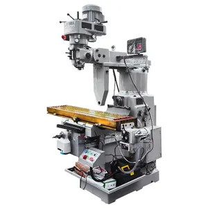 Turret Milling Machine M5WH Z-axis extended travel Turret Head Universal Drilling And Milling