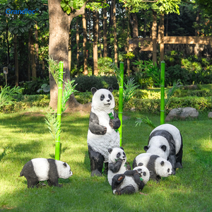 工場卸売 動物パンダ彫刻 IP65 クリスマスモチーフ 屋外ガーデンLED装飾ライト - Product Image 2