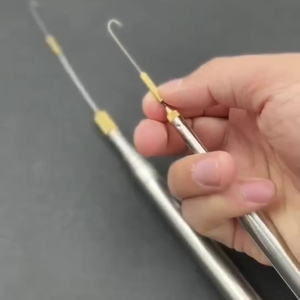 Bán Buôn Thép Không Gỉ Kính Thiên Văn Que Ngoài Trời Vàng Eel Móc Carbon Rod Câu Cá Dài Cá Tích Hợp Móc - Product Image 2