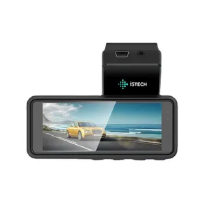 Оптовая продажа, новый тахограф ночного видения, 1080p, двойной объектив, Автомобильный видеорегистратор, автомобильная камера, полный сенсорный экран, зеркальный видеорегистратор для автомобилей