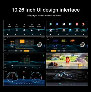 Carretera Android reproductor de Dvd de coche Radio Multimedia estéreo pantalla de Video con sistema de navegación GPS para Toyota Camry 2021-2022