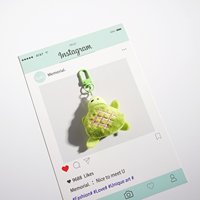 Porte-clés tortue en peluche mignon de dessin animé, pendentif de sac, jouet en peluche tortue marine