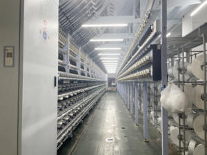 Kaynak fabrika AA kaplı iplik yüksek mukavemetli ACY SP/N 20D + 20D/24F dokuma için yumuşak Yoga kıyafeti - Product Image 5