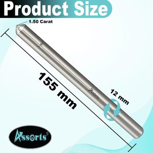 Ksserts Diamond Dresser Single Point 1/2 In X 6 In pour meuleuse à banc, forme cylindrique, construction collée - Product Image 3