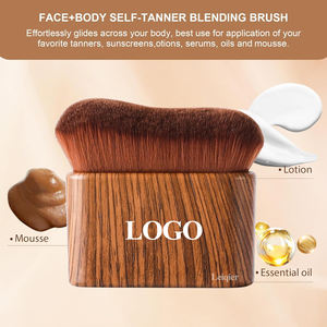 <span class=keywords><strong>Brocha</strong></span> <span class=keywords><strong>Kabuki</strong></span> para Bronceado con Logotipo Personalizado, para Rostro y Cuerpo, Autobronceador, Maquillaje de Piernas, <span class=keywords><strong>Brocha</strong></span> para Cabello, Mousse Autobronceador, Guante Bronceador - Product Image 5