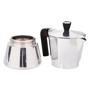 ¡Oferta! cafetera moka profesional manual <span class=keywords><strong>de</strong></span> aluminio y acero inoxidable - Product Image 2