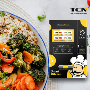 Distributore automatico di cibo riscaldato commerciale TCN distributore automatico di Otomat per alimenti caldi con forno a microonde - Product Image 6