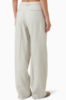 Fabricant de vêtements sur mesure, ensemble de blazer décontracté pour femmes, élégant, pour le bureau ou les occasions décontractées, ensemble pantalon deux pièces en lin et coton