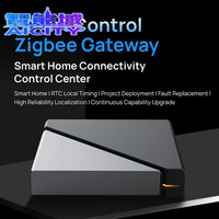 SQ Zigbee 3.0 Gateway Hub, Conexión Wifi y Ethernet para Kit de Hogar Inteligente, Compatible con 200 Dispositivos Zigbee, Red Zigbee Local
