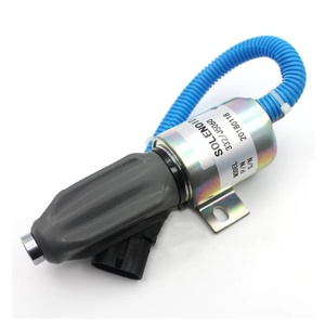 โซลินอยด์วาล์วหยุด 24V รุ่น 332/J5060 332J5060 สำหรับอะไหล่เครื่องยนต์ JS130 JS160 - Product Image 1