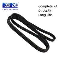Qualité OEM, garantie 1 an, courroie de distribution 6PK1708 - Convient pour Renault, Dacia, BMW, Fiat, Peugeot, Citroën