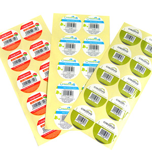 Etiquetas de Código de Barras Impresas Personalizadas de Grado A, Autoadhesivas, Rectangulares, de Papel, Impresión Digital, Uso Industrial - Product Image 2