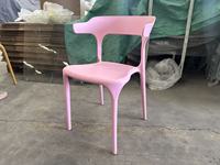 Chaises de salle à manger en plastique modernes et luxueuses de style nordique pour la maison, la cuisine, le restaurant, le café, en promotion