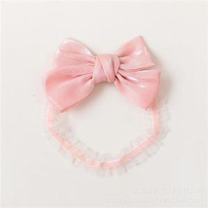 عصابة رأس للأطفال، تصميم أميرة، لعمر شهر واحد، مع فيونكة، للأطفال حديثي الولادة، إكسسوارات شعر للأطفال - Product Image 3