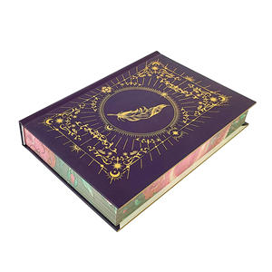 인쇄 공장 사용자 정의 책 풀 컬러 인쇄 서비스 페인트 스프레이 가장자리 소설 인쇄 책으로 하드 커버 책 - Product Image 5