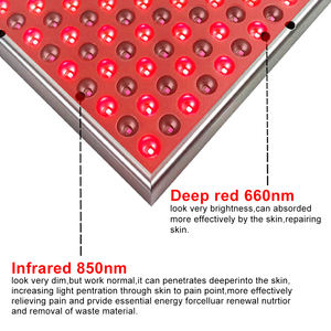 Fabbrica diretta 660nm 850nm LED luce infrarossa fotonica dispositivo di terapia 25W luce rossa pannello di terapia - Product Image 2