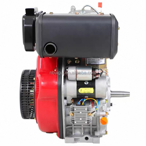 Moteur diesel monocylindre refroidi par air 10KW 186F 192F 195F pour générateur diesel, pour usage en construction et industriel, durable - Product Image 3