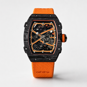 Montre-bracelet mécanique <span class=keywords><strong>tonneau</strong></span> étanche 67-02 pour homme avec aiguilles lumineuses, idéale pour la mode urbaine - Product Image 1