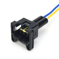 Tyco EV1 konektor 2 Pin, konektor injektor bahan bakar, konektor Harness kawat otomatis tahan air 85202-1/DJ7023D-3.5-21