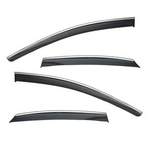 Déflecteurs de Vitres Chromés pour Portières de Voiture TOYOTA BZ3 2023 – Pare-Pluie Latéral et Pare-Soleil Anti-Vent - Product Image 1