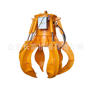 Pinza Hidráulica Mecánica Multigarras Giratoria Fija de Acero para Excavadora Shandong Changfu - Product Image 4