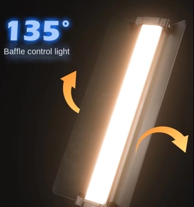 ZGRL-2000 Panneau de contrôle RGB 30W pour studio vidéo et photographie, nouveau bâton lumineux pour <span class=keywords><strong>film</strong></span> avec ampoules LED réglables pour vidéo en direct - Product Image 6