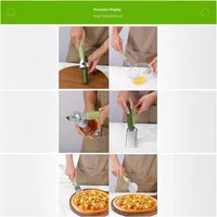 Voedselveilige fruitbereidingsset, schil- en ontpitterset, fruitbereidingsgereedschap, keukengadgetset met garneringsgereedschap