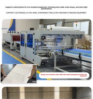 Machine d'emballage automatique par rétraction thermique pour bouteilles, boîtes et cartons