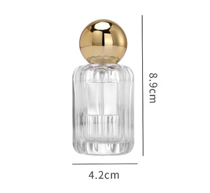 Venta al por mayor de lujo vacío vidrio Colonia Spray botella con bomba de loción diseño portátil recargable Reed difusor - Product Image 6