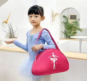 Sacs de danse de Ballet rose filles sport danse enfants sac à dos bébé barils paquet sac Costume vêtements chaussures robe sac à main