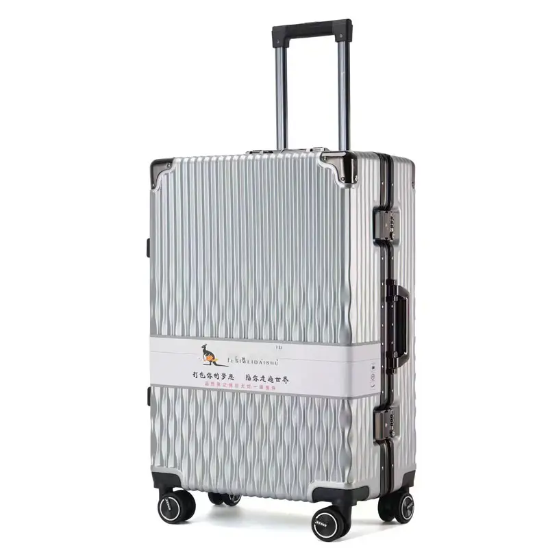 Yüksek kalite özel sert kabuk PC + ABS hafif arabası seyahat bavul bagaj çantası Spinner 360 derece tekerlekler TSA kilit