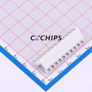 HX VH3.96-11P WZ Wire-to-Board Pin Header Bent Lead Through Hole,P=3.96mm Connector 1x11P 3.96mm Right Angle Insert VH - Product Image 2