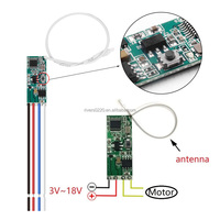 Commutateur de module de contrôleur avant et arrière d'entraînement de moteur à courant continu 12V contrôleurs sans fil RF 433MHz moteur de tige de poussée électrique à distance