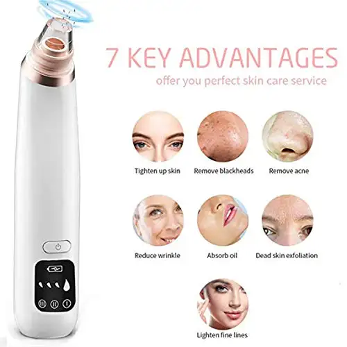 Top Sales High Performance Strong Suction Cold Hot Compress Skin Pore Cleaner Vacuum Blackhead Remover