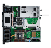 适用于戴尔PowerEdge XR5610 1U边缘服务器第四代英特尔至强32C DDR5 4800MT/s -5 °C至55 °C，适用于5G VRAN零售人工智能物联网