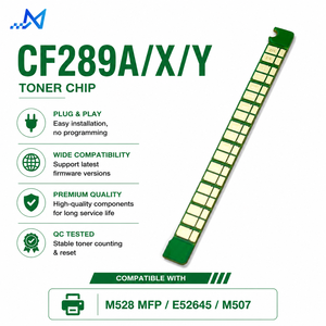 Chip de Reinicio de Tóner <span class=keywords><strong>CF289A</strong></span> CF289X CF289Y para HP M528 MFP E52645 M507, Chips de Cartucho Compatibles para Recarga - Product Image 1