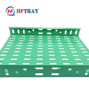 Bandeja para Cables de Acero al Carbono Perforada de Alta Resistencia, Precio de Fábrica, Recubrimiento en Polvo para Exteriores, Antioxidante y Ventilada - Product Image 6