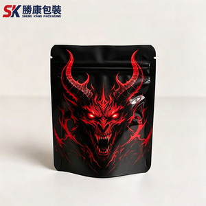 ถุงฟอยล์อลูมิเนียมไมลาร์ขนาด 3.5 กรัม แบบขายส่ง ปิดผนึกได้ พิมพ์ลาย สำหรับบรรจุภัณฑ์ - Product Image 1