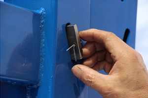 Sistemi di scaffalature industriali per carichi pesanti, scaffali a sbalzo per tubi, scaffalature per pallet, verniciate a polvere blu, usate per impilamento - Product Image 5