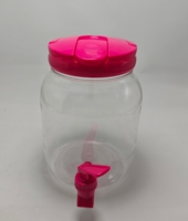 Distributeur de boissons vert 2,5 L avec robinet pour réfrigérateur, en plastique étanche, pour eau, jus, maison, fête, restaurant, bar, buffet