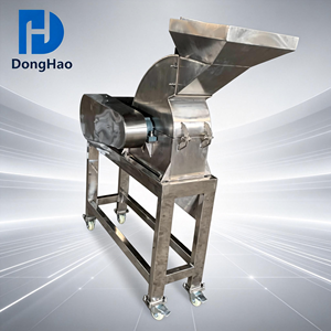 Petit moulin à marteaux en acier inoxydable, broyeur double usage domestique et commercial, pulvérisateur rapide pour riz, maïs, poivre, sucre candi - Product Image 1