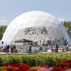 Casa Igloo Prefabbricata per Campeggio, Cupola Glamping, <span class=keywords><strong>Rifugio</strong></span> 3D Max 6m di Diametro, Casa a Cupola per Hotel all'Aperto - Product Image 2