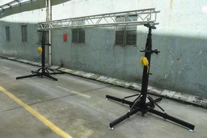 Nhiệm Vụ Nặng Nề 6.5M 21ft Kính Thiên Văn Nâng Tháp Mast Cho Sân Khấu Giàn Âm Thanh Loa Viễn Thông Thiết Bị - Product Image 4