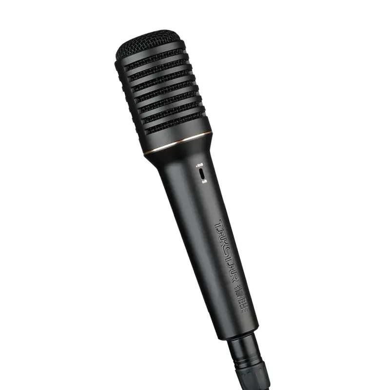 Micro Điện Dung Có Dây Chuyên Nghiệp Micro Truyền Hình Karaoke Giải Trí Gia Đình Micro Thu Âm Phòng Thu Âm