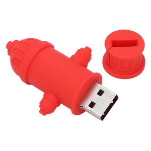קריקטורה אש ברז pvc usb כונן הבזק 2.0 יצירתי/3.0 מקל זיכרון 32GB עסקים עט חדש 1GB/2GB/4GB/8 ג 'יגה - Product Image 2