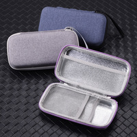 Étui de transport pour insuline, résistant à la poussière, portable, durable, imperméable, antichoc, avec fermeture éclair, sac de rangement rigide, acceptant les commandes OEM et ODM.