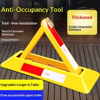 Dinghong Car Parking Space Lock Thickened Fixed Triangular Stake No-Drill Installation High-Intensity Prismatic Carbon Steel