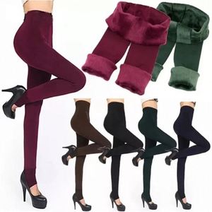 200g Women <strong>Legging</strong> <strong>Inside</strong> Thicken <strong>Fur</strong> Warm Lady Winter Fleece Pants Female Velvet <strong>Leggings</strong> - Product Image 1